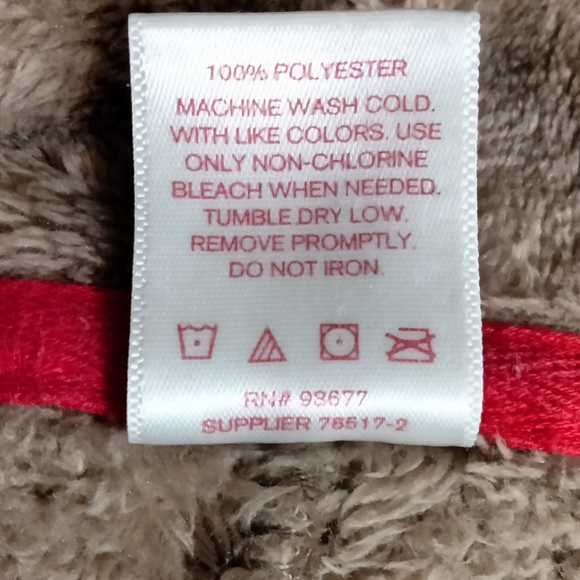 COPY - Rudolph the red nose reindeer Onesie/Pajamas. - Picture 6 of 12